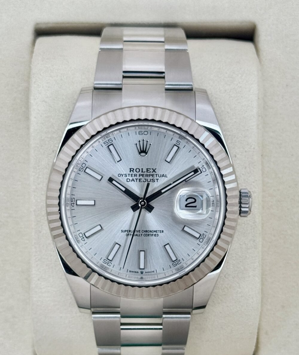 NEW 2026 Rolex Datejust 41mm 126334 Stainless Steel Oyster Silver Dial