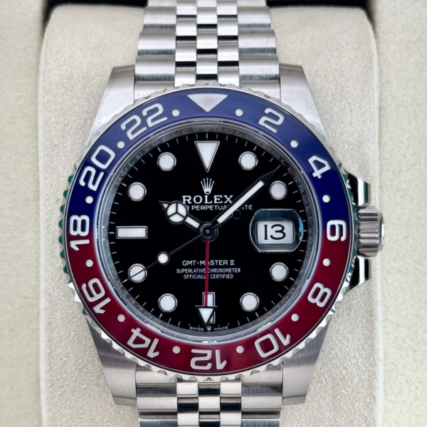 NEW 2025 Rolex GMT-Master II "Pepsi" 40mm 126710BLRO Jubilee