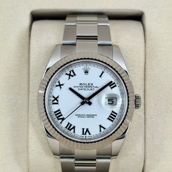 NEW 2026 Rolex Datejust 41mm 126334 Stainless Steel Oyster White Dial
