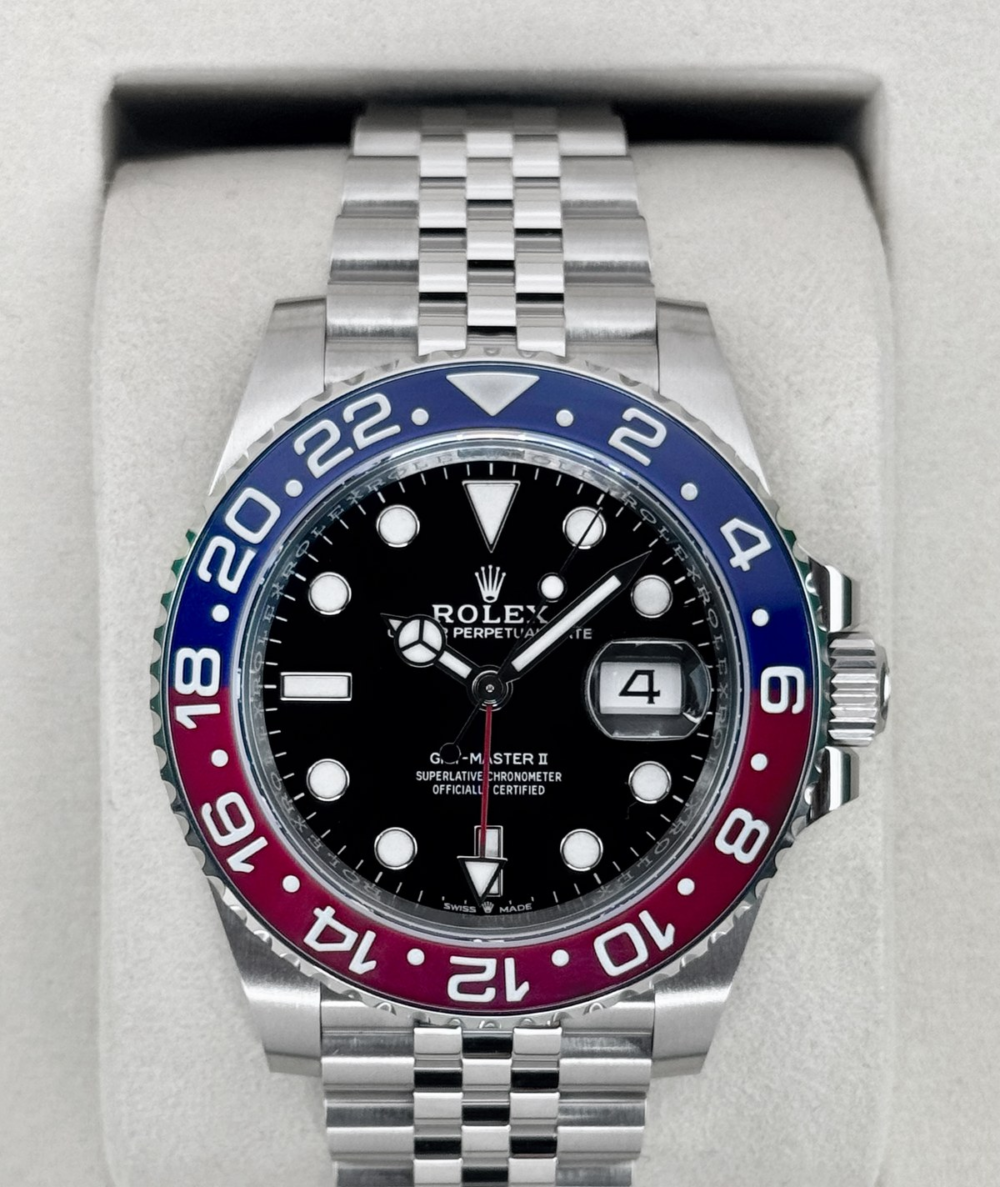 NEW 2026 Rolex GMT-Master II "Pepsi" 40mm 126710BLRO Jubilee (STICKERED)