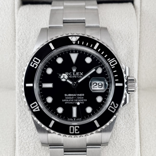 2024 Rolex Submariner 41mm 126610LN Stainless Steel Black Dial