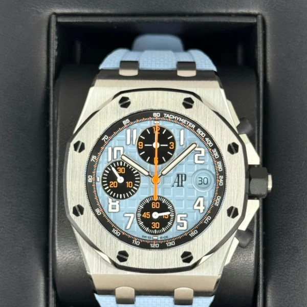 2022 Audemars Piguet Royal Oak Offshore Chrono 42mm 26238ST Blue Dial
