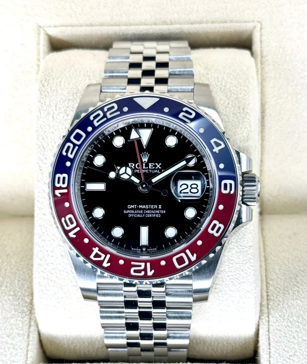 NEW 2024 Rolex GMT-Master II "Pepsi" 40mm 126710BLRO Jubilee