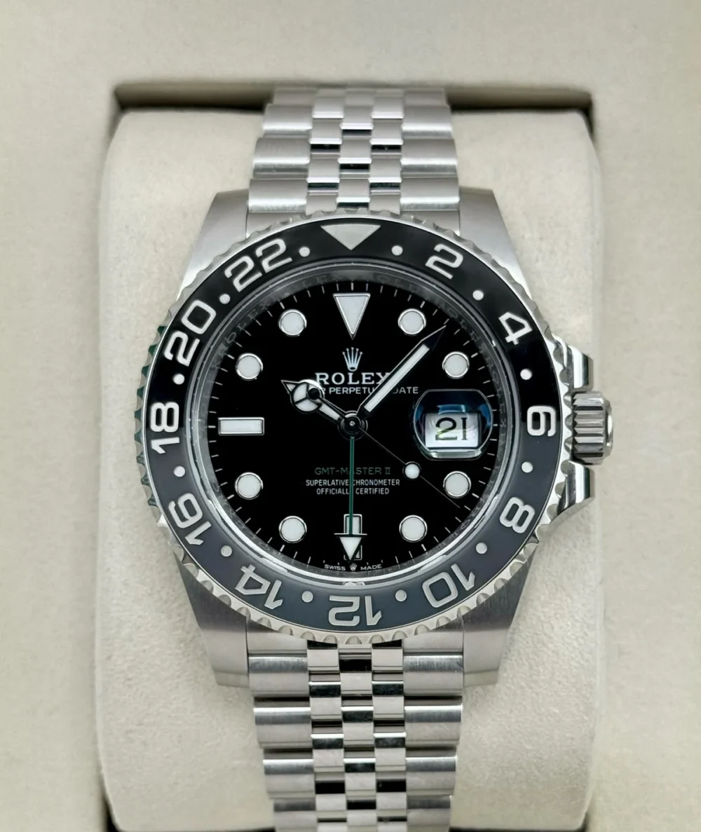 NEW 2025 Rolex GMT-Master II "Bruce Wayne" 40mm 126710GRNR Jubilee