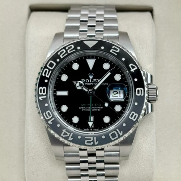 NEW 2025 Rolex GMT-Master II "Bruce Wayne" 40mm 126710GRNR Jubilee