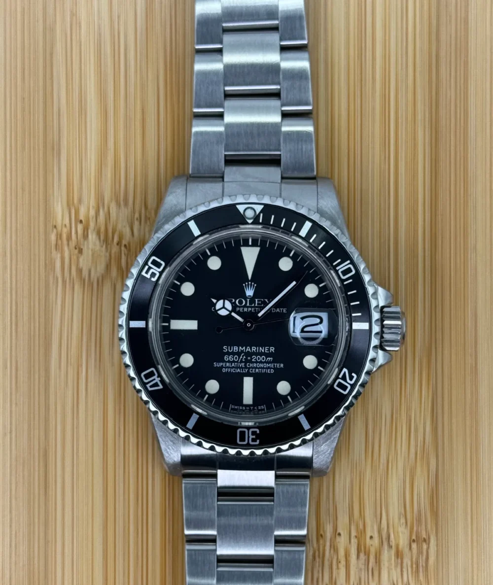1978 Rolex Submariner Date 40mm 1680 Stainless Steel Black Dial VINTAGE