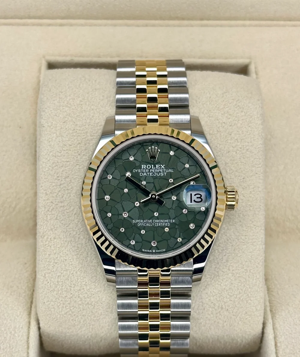 Rolex Lady Datejust 31mm 278273 Two-Tone Floral Motif Dial
