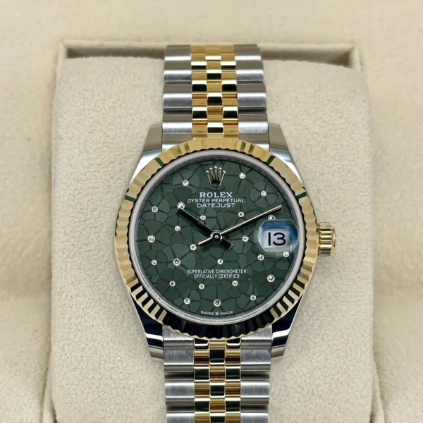 Rolex Lady Datejust 31mm 278273 Two-Tone Floral Motif Dial