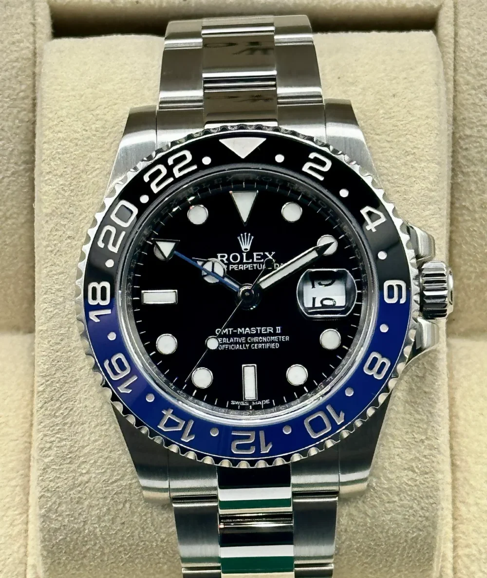 2014 Rolex GMT-Master II "Batman" 40mm 116710BLNR Oyster