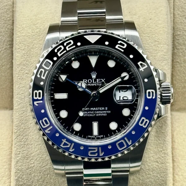 2014 Rolex GMT-Master II "Batman" 40mm 116710BLNR Oyster