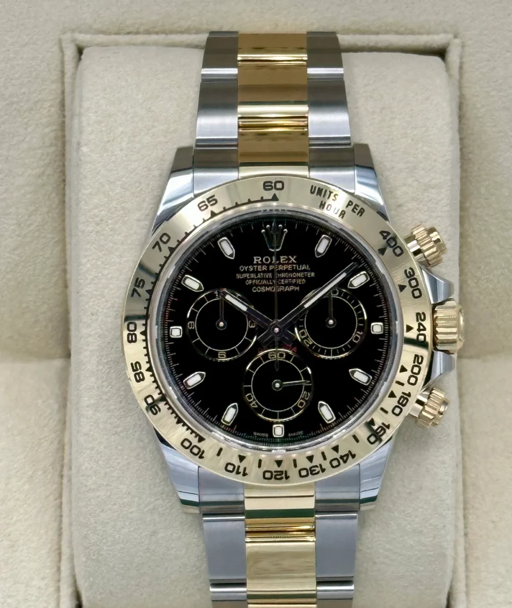 2022 Rolex Daytona 40mm 116503 Two-Tone Black Dial