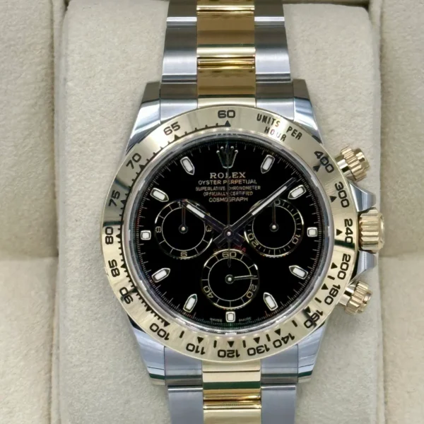 2022 Rolex Daytona 40mm 116503 Two-Tone Black Dial