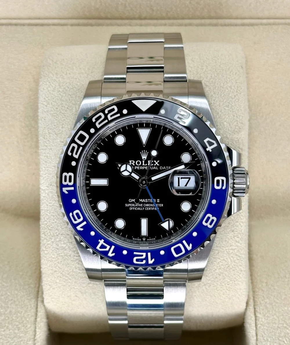 NEW 2024 Rolex GMT-Master II "Batman" 40mm 126710BLNR Oyster
