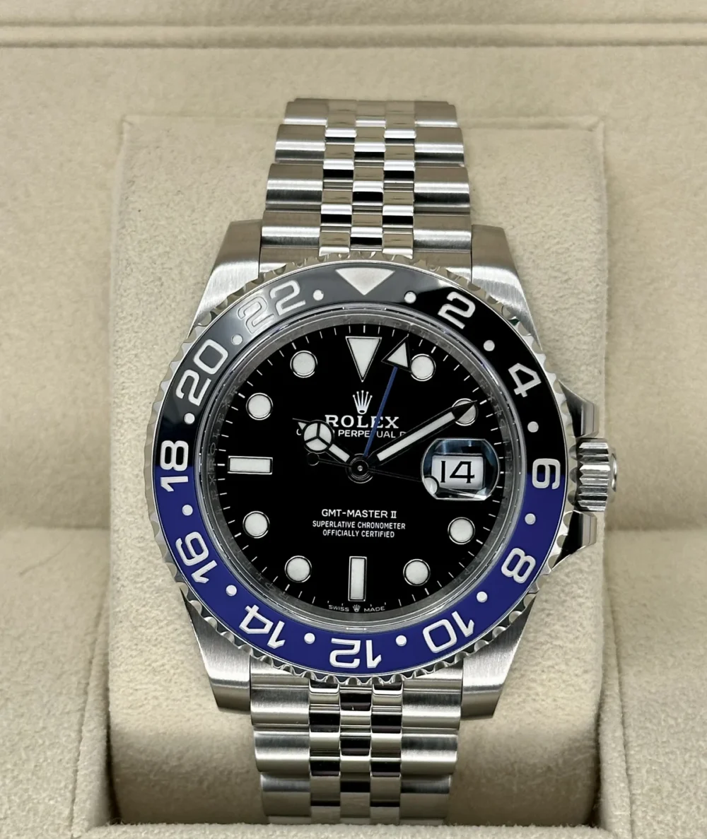 2021 Rolex GMT-Master II "Batgirl" 40mm 126710BLNR Jubilee Black Dial