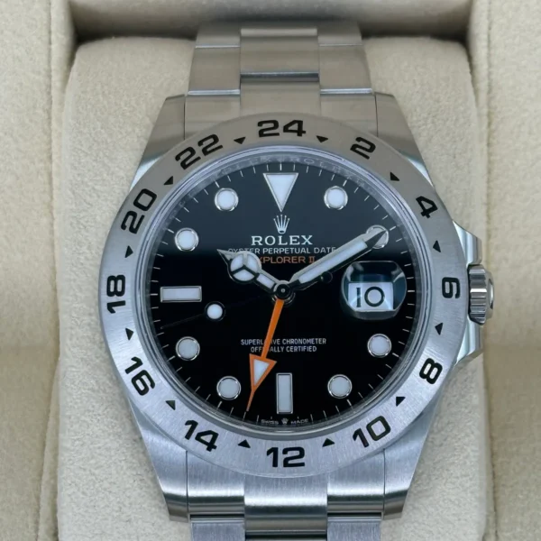 2023 Rolex Explorer II 42mm 226570 Black Dial