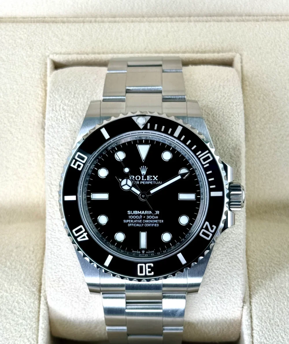NEW 2023 Rolex Submariner 41mm 124060 Stainless Steel Black Dial