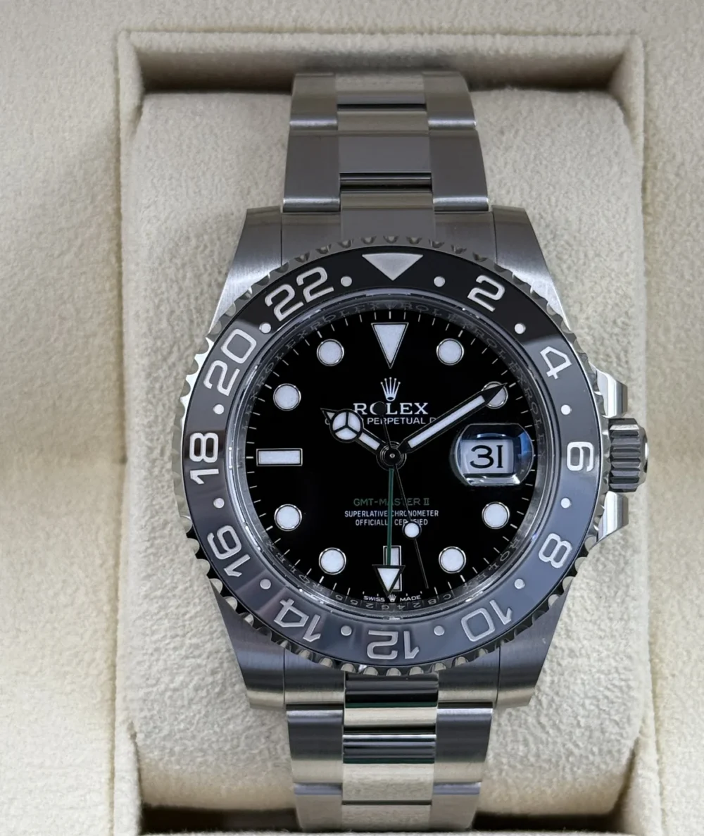 NEW 2024 Rolex GMT-Master II "Bruce Wayne" 40mm 126710GRNR Oyster