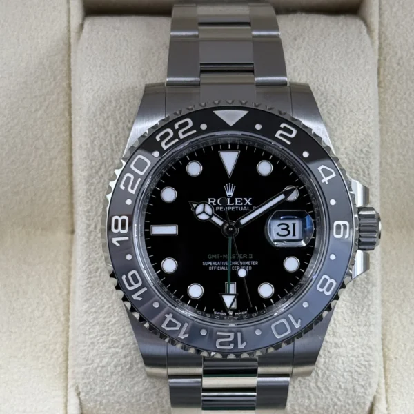 NEW 2024 Rolex GMT-Master II "Bruce Wayne" 40mm 126710GRNR Oyster