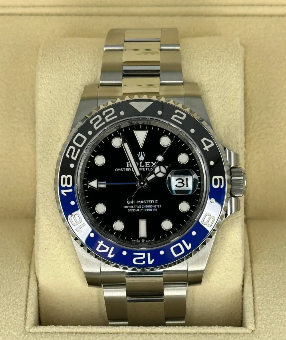 NEW 2023 Rolex GMT-Master II "Batman" 40mm 126710BLNR Oyster