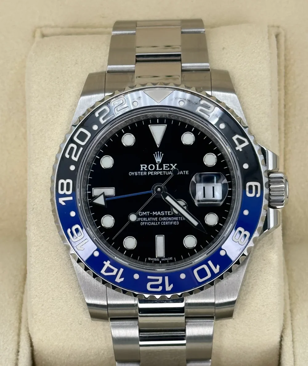 2018 Rolex GMT-Master II "Batman" 40mm 116710BLNR Oyster