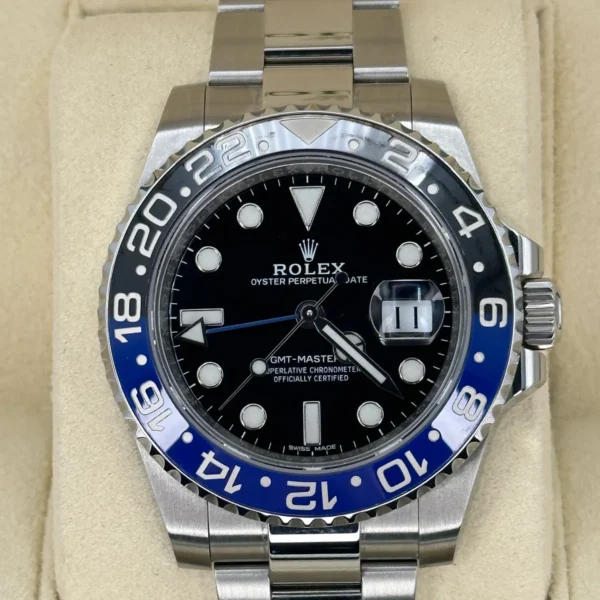 2018 Rolex GMT-Master II "Batman" 40mm 116710BLNR Oyster