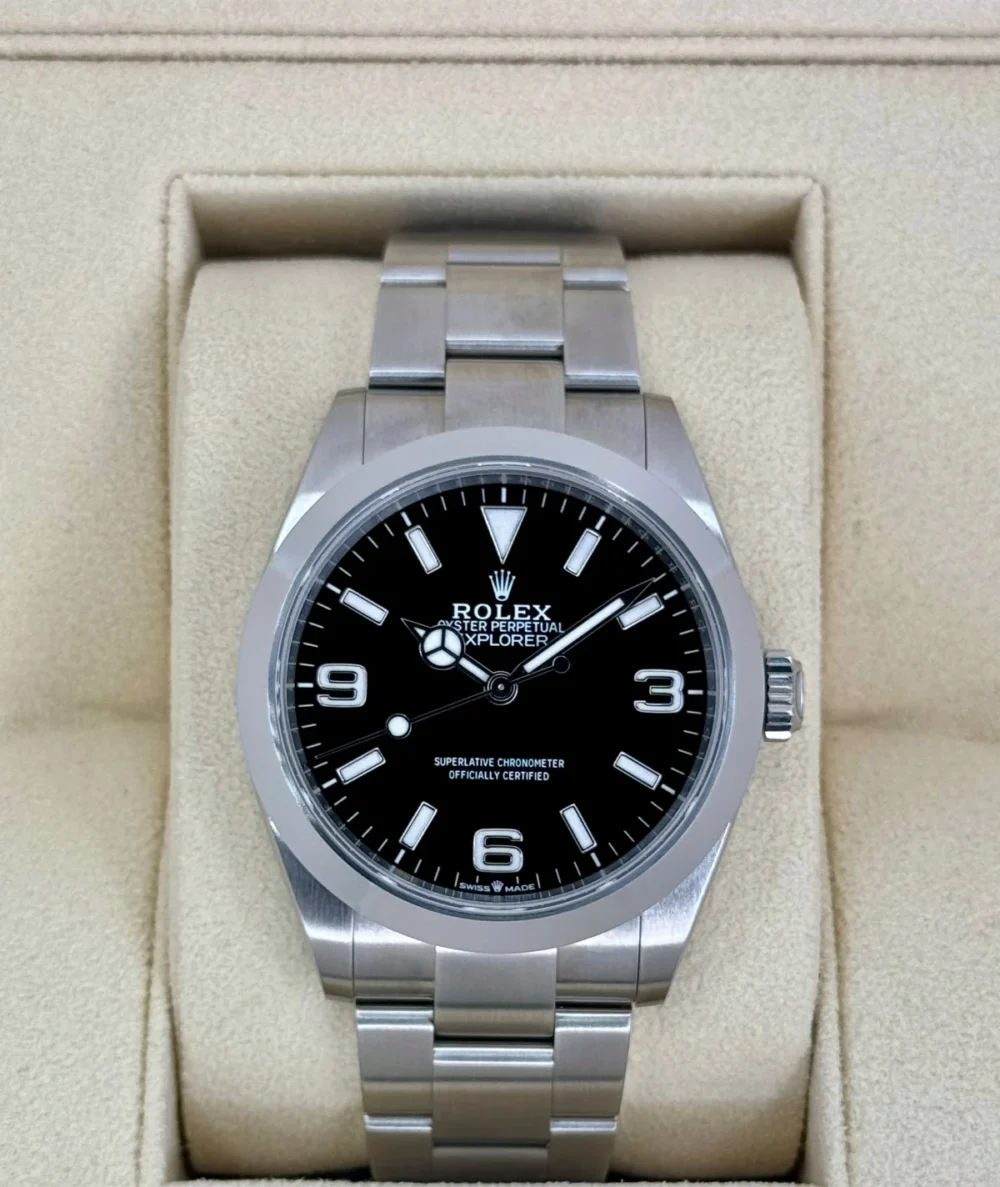 NEW 2023 Rolex Explorer 40mm 224270 Black Dial