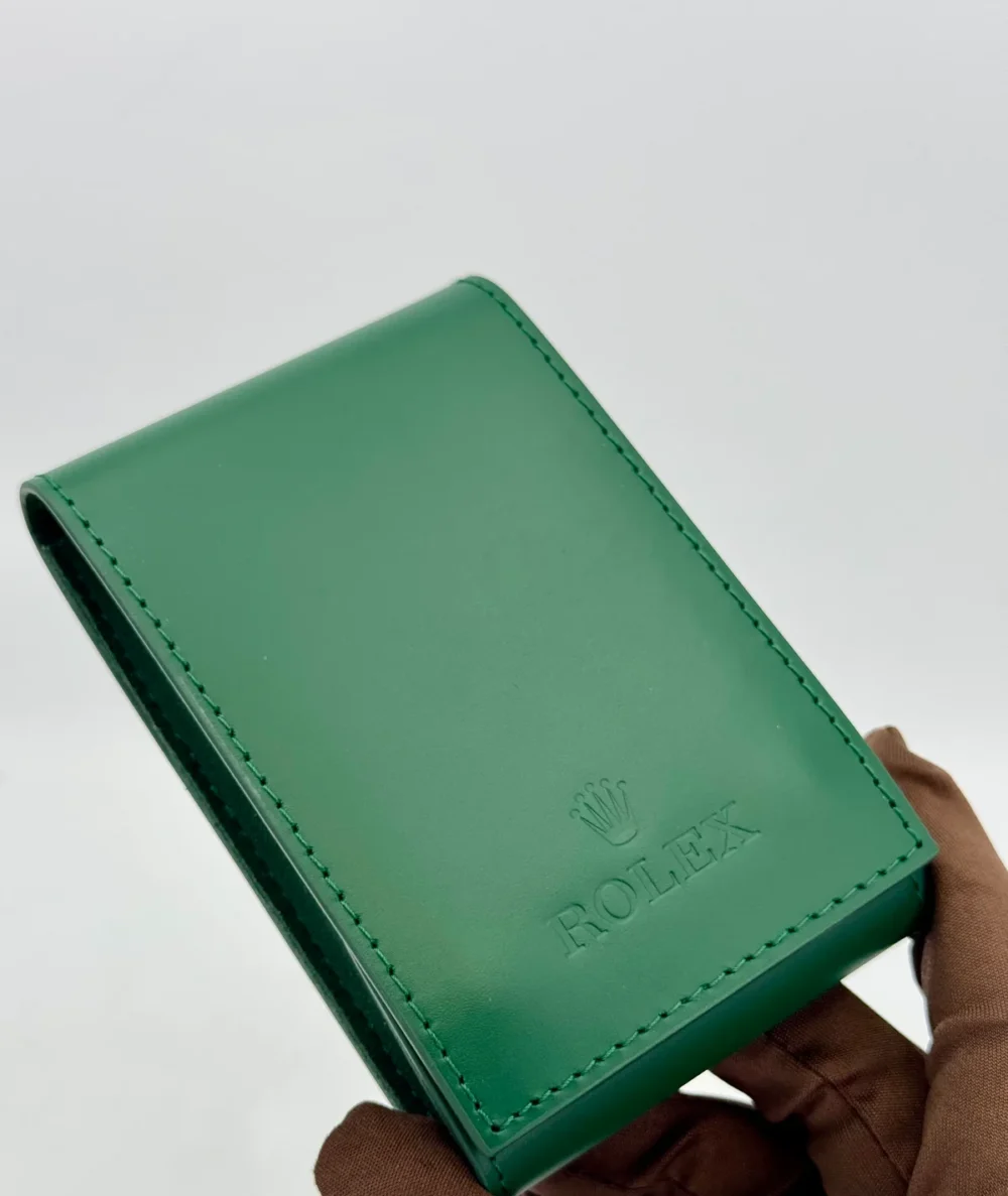 Rolex Leather Watch Travel Pouch