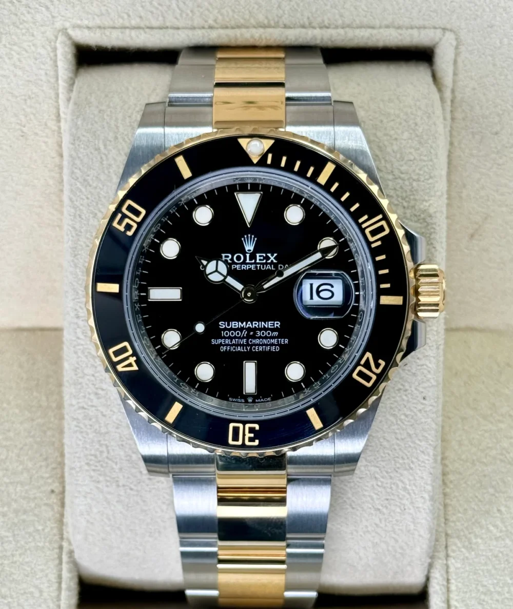2023 Rolex Submariner 40mm 126613LN Tow-Tone Black Dial