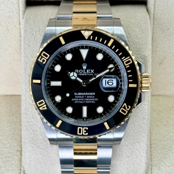 2023 Rolex Submariner 40mm 126613LN Tow-Tone Black Dial