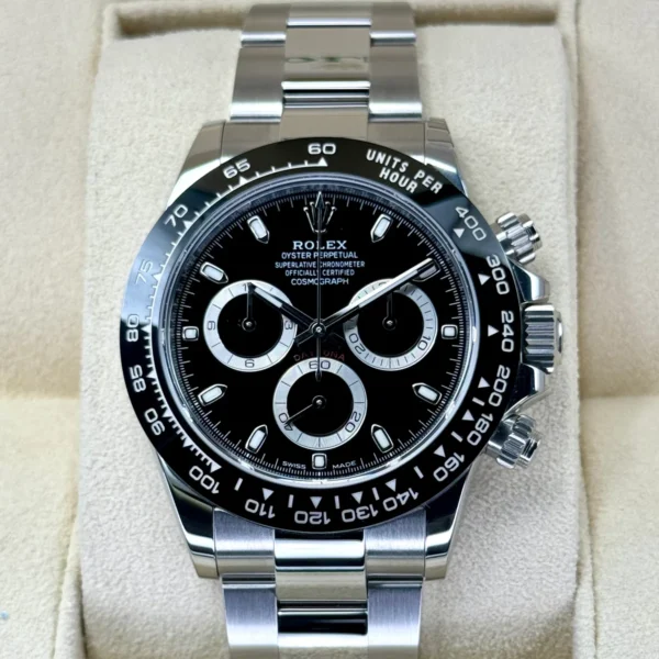 NEW 2022 Rolex Daytona 40mm 116500LN Stainless Steel Black Dial