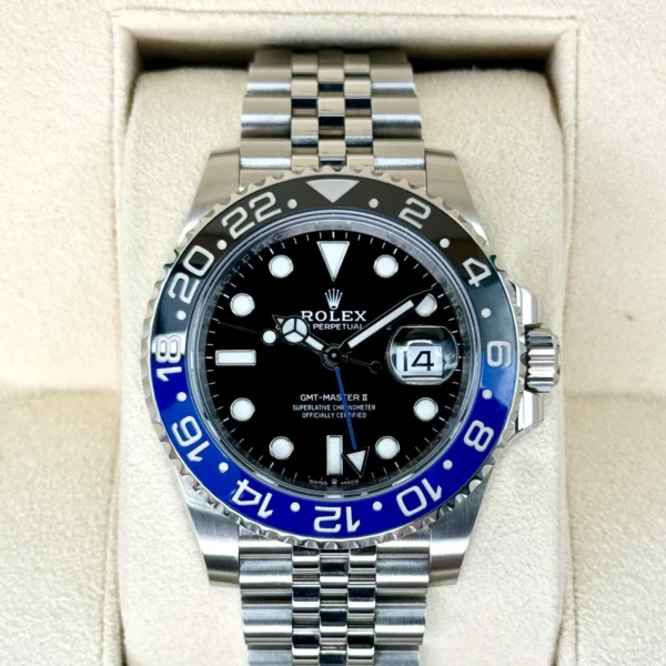 2019 Rolex GMT-Master II “Batgirl” 40mm 126710BLNR Jubilee Black Dial