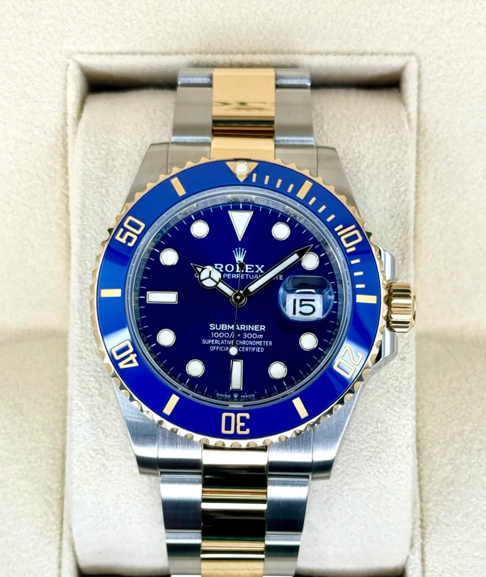 2020 Rolex Submariner "Bluesy" 41mm 126613LB Two-Tone Blue Dial
