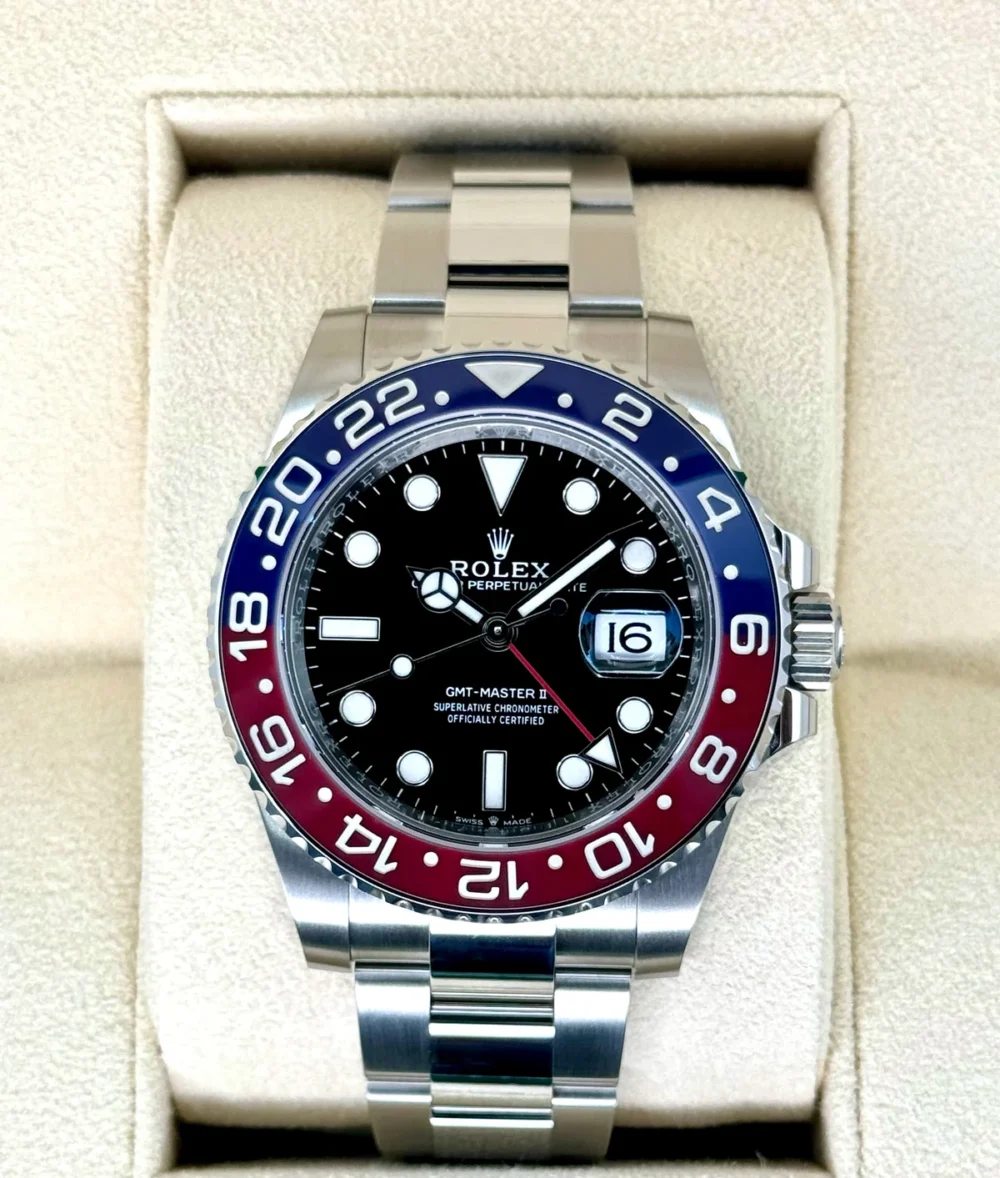 NEW 2024 Rolex GMT-Master II "Pepsi" 40mm 126710BLRO Oyster