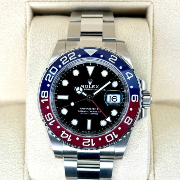 NEW 2024 Rolex GMT-Master II "Pepsi" 40mm 126710BLRO Oyster