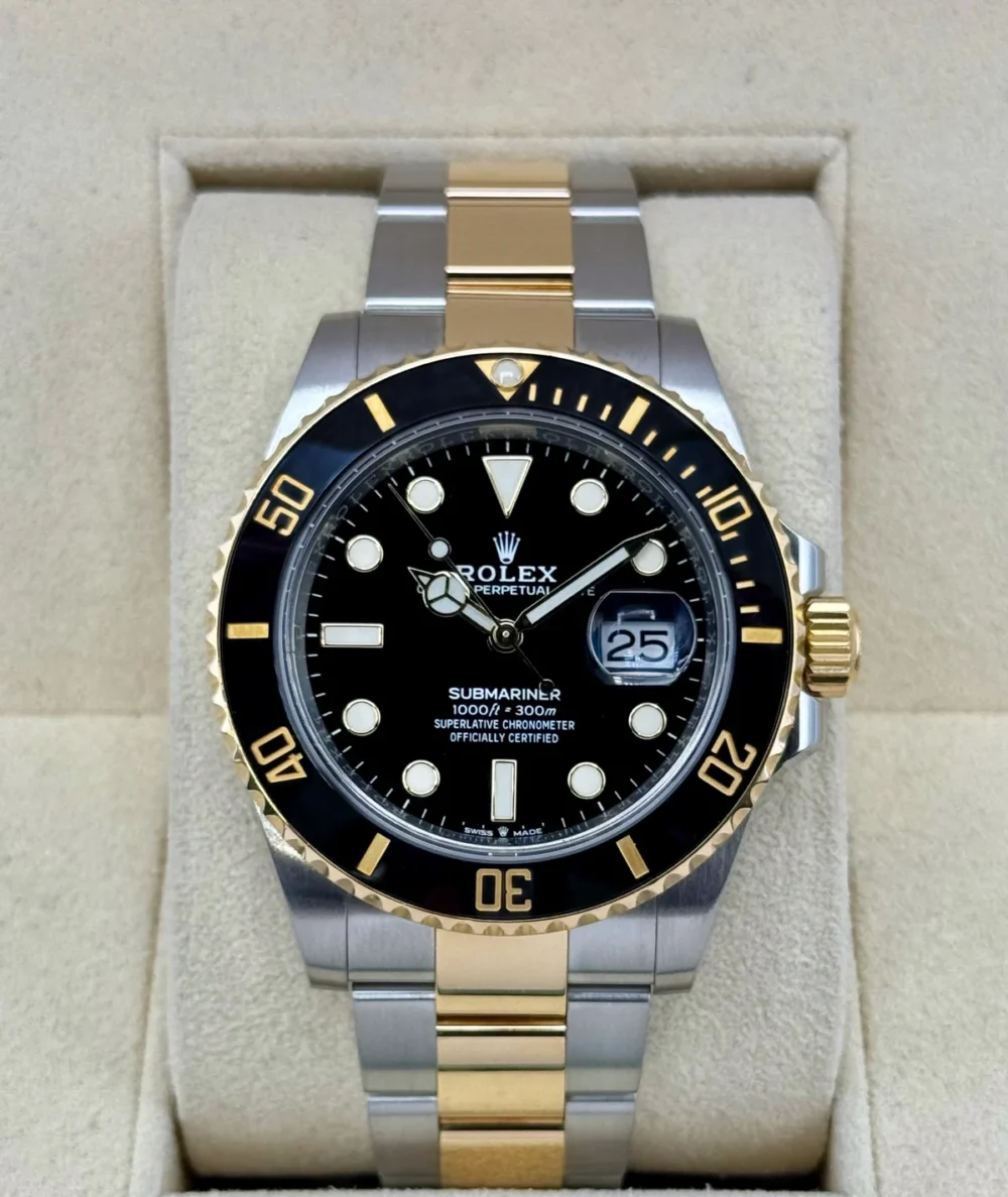 2020 Rolex Submariner 41mm 126613LN Two-Tone Black Dial