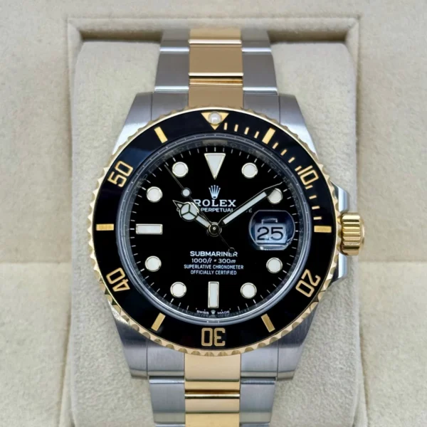 2020 Rolex Submariner 41mm 126613LN Two-Tone Black Dial