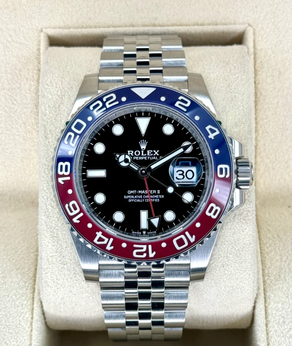 2022 Rolex GMT-Master II "Pepsi" 40mm 126710BLRO Jubilee