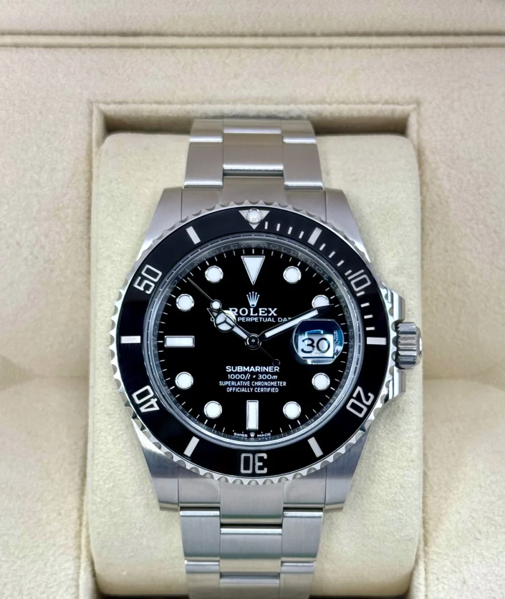 2025 Rolex Submariner 41mm 126610LN Stainless Steel Black Dial