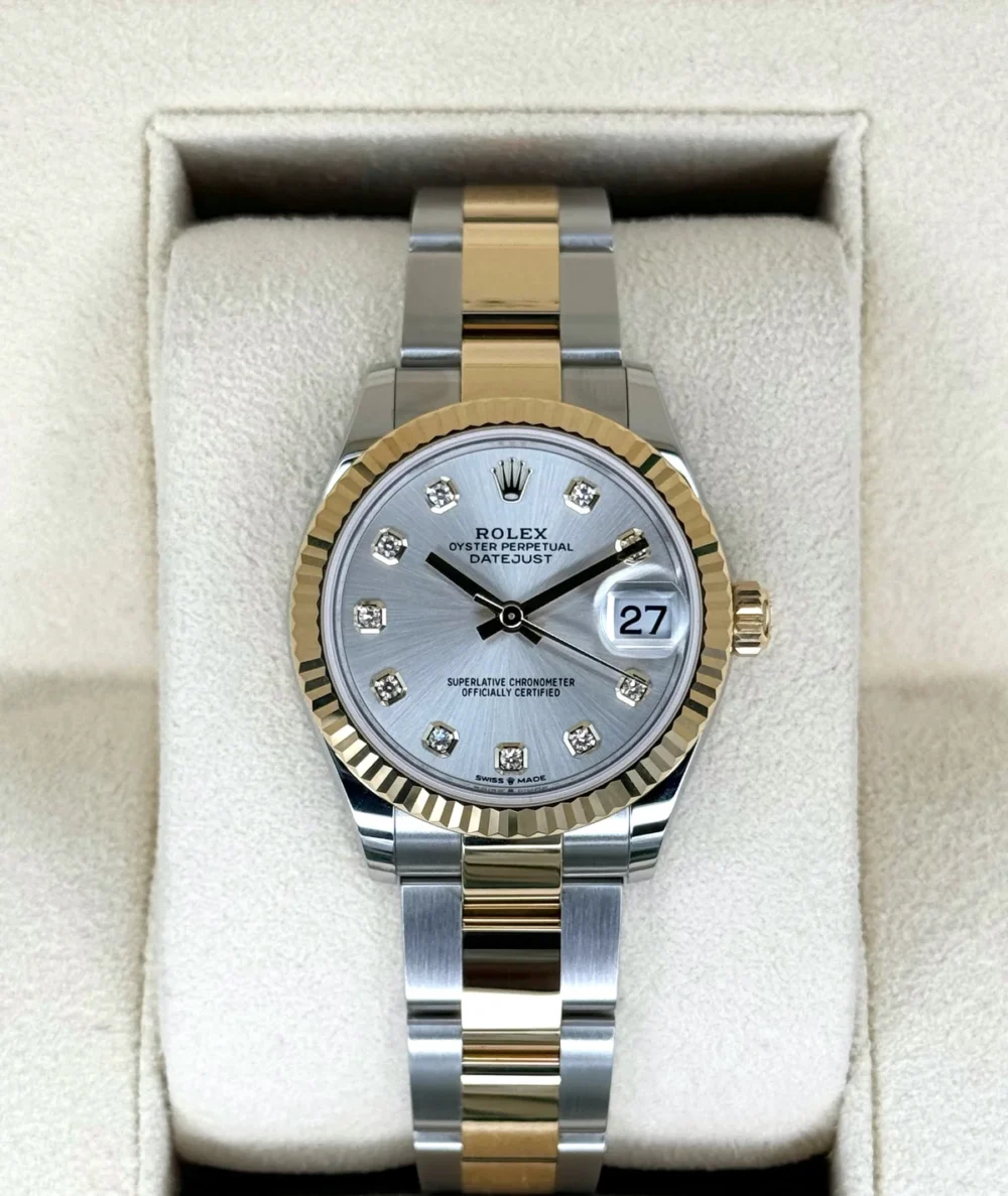 NEW 2025 Rolex Lady Datejust 31mm 278273 Two-Tone Silver Diamond Dial