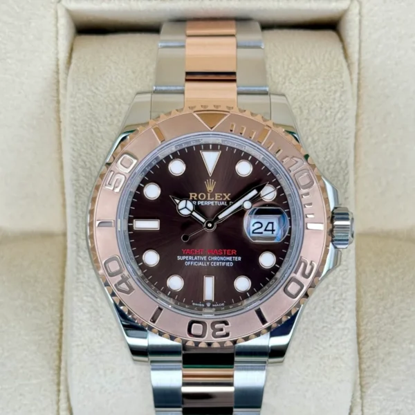 2024 Rolex Yacht-Master 40mm 126621 Two-Tone Chocolate Dial