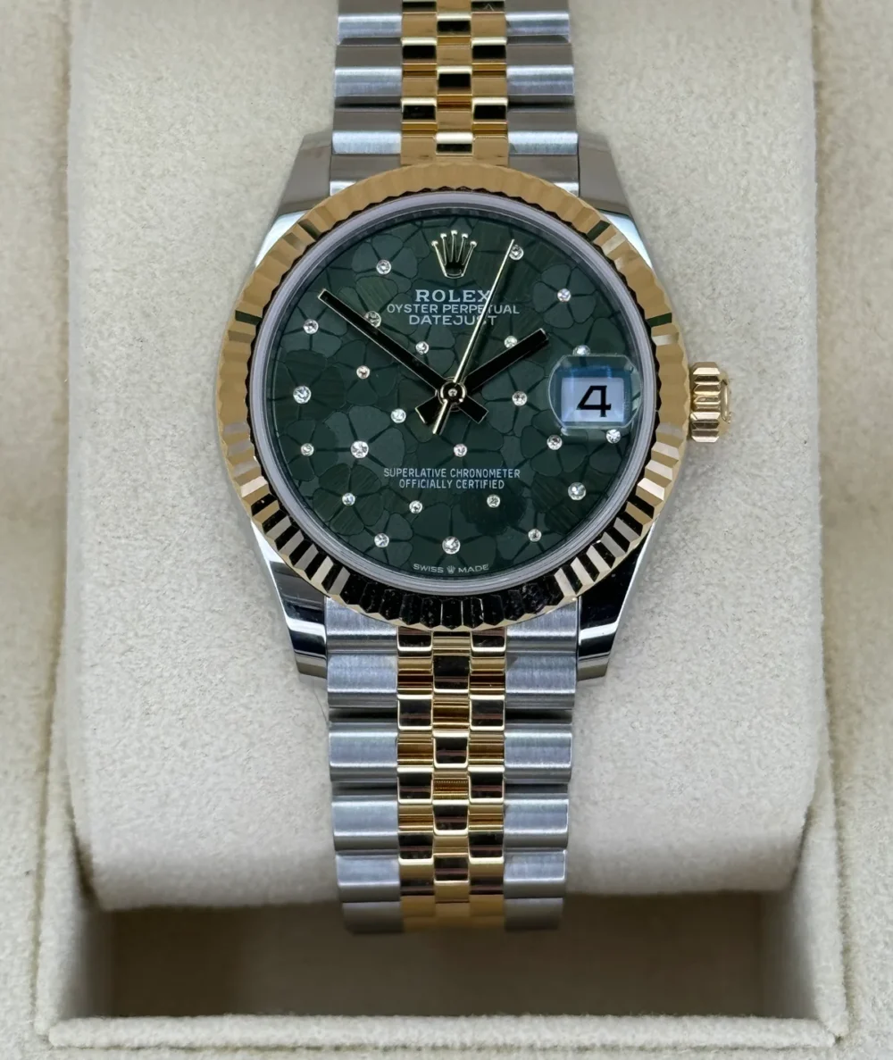 NEW 2023 Rolex Lady Datejust 31mm 278273 Two-Tone Floral Motif Dial