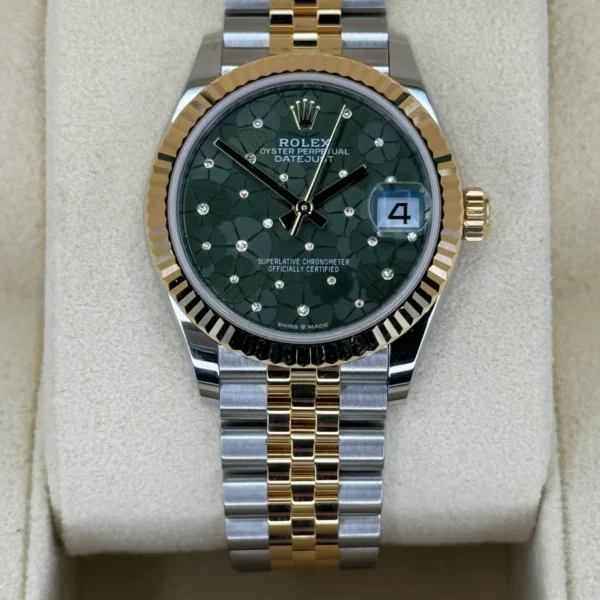 NEW 2023 Rolex Lady Datejust 31mm 278273 Two-Tone Floral Motif Dial