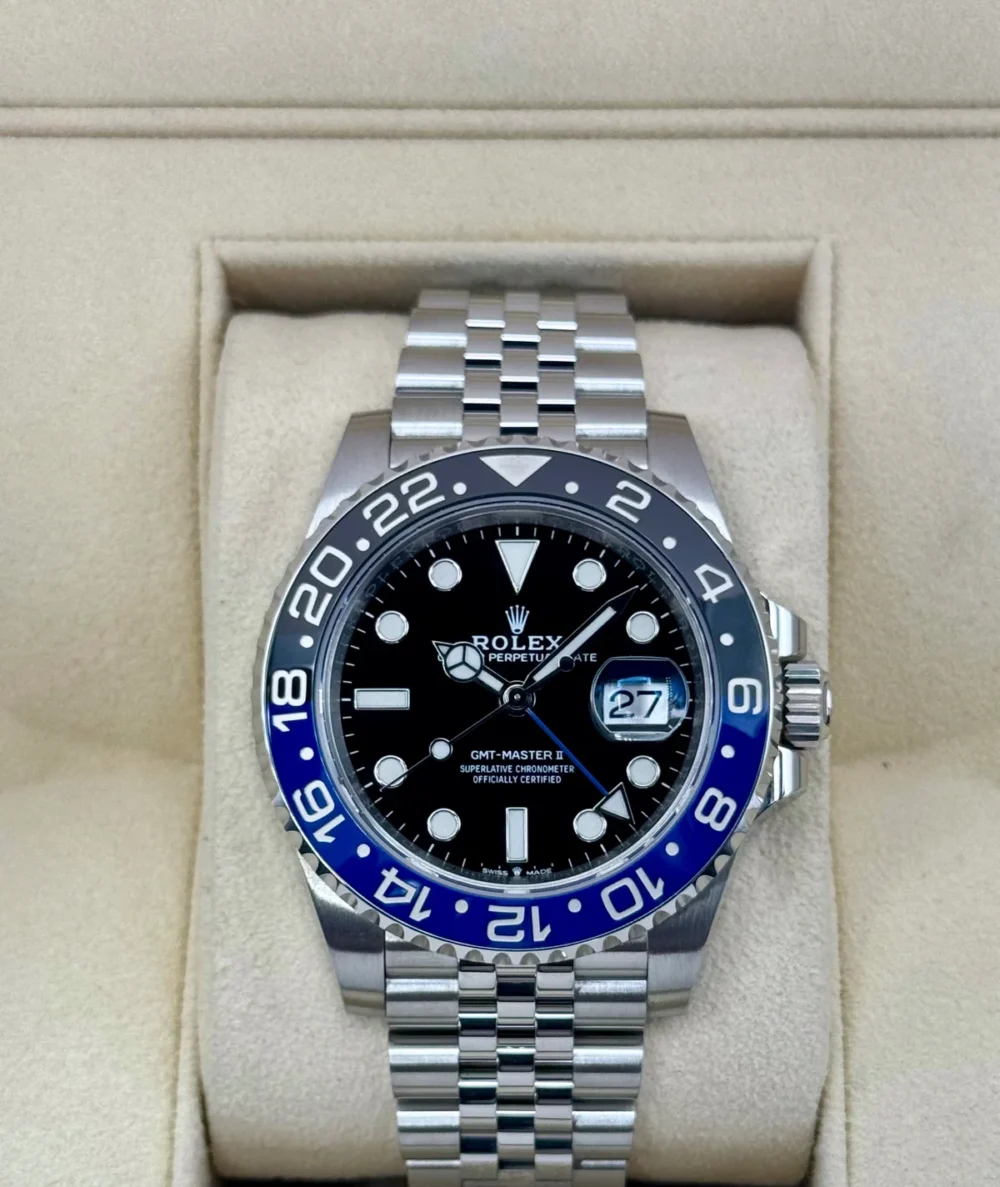 2020 Rolex GMT-Master II "Batgirl" 40mm 126710BLNR Jubilee