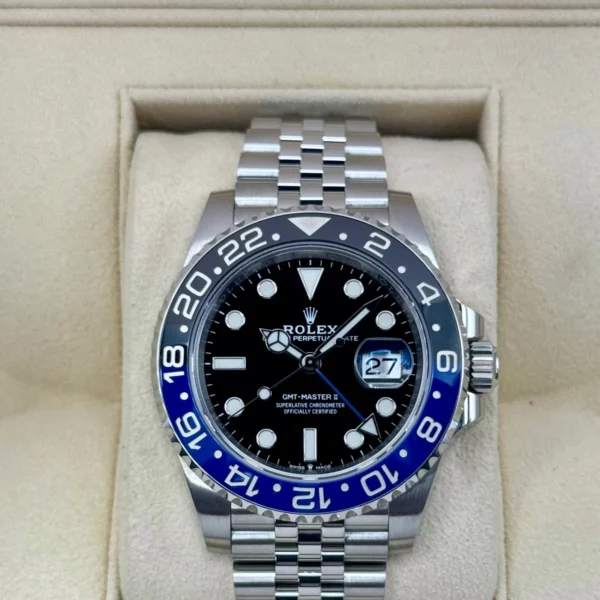 2020 Rolex GMT-Master II "Batgirl" 40mm 126710BLNR Jubilee