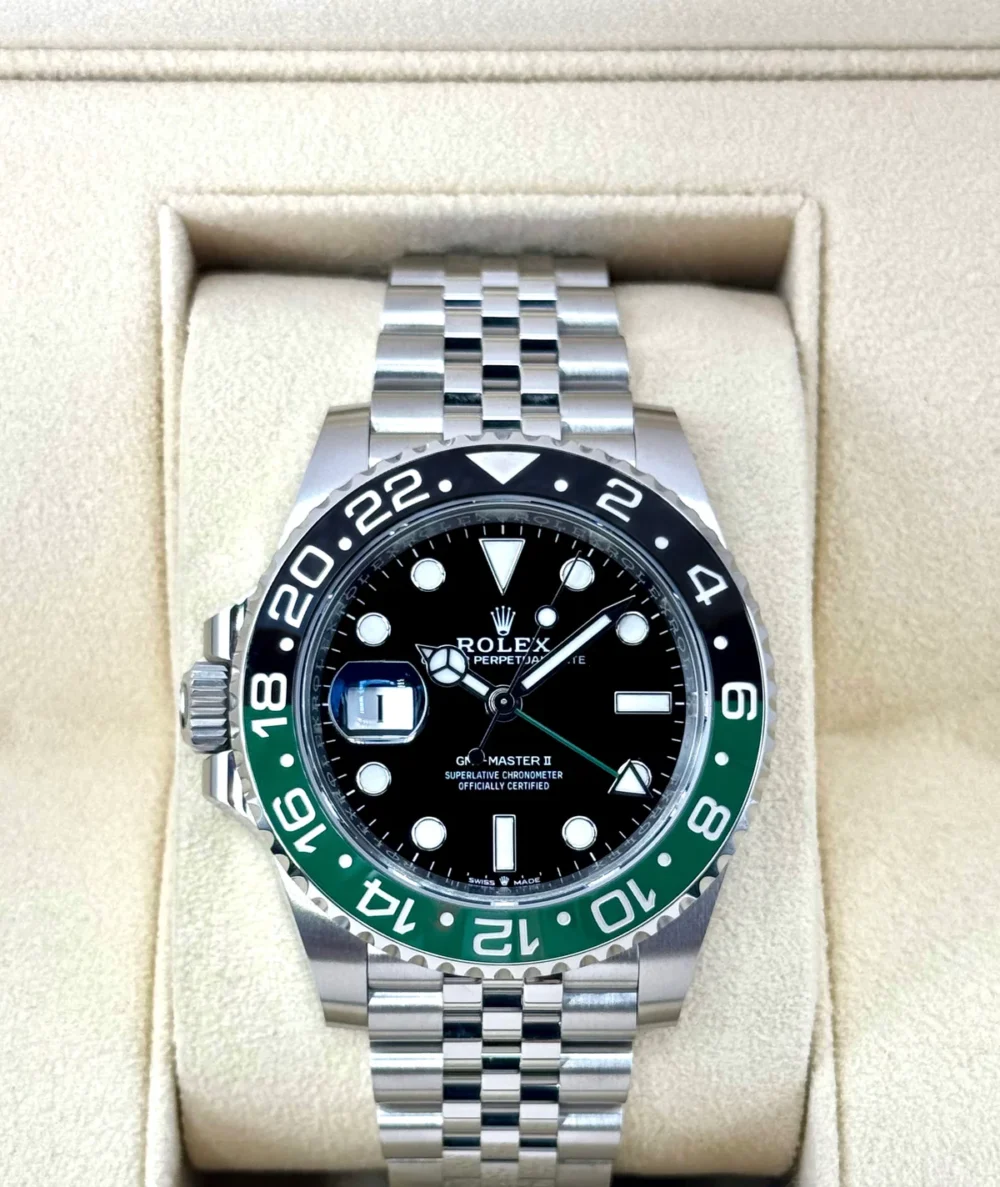 NEW 2025 Rolex GMT-Master II "Sprite" 40mm 126720VTNR Jubilee