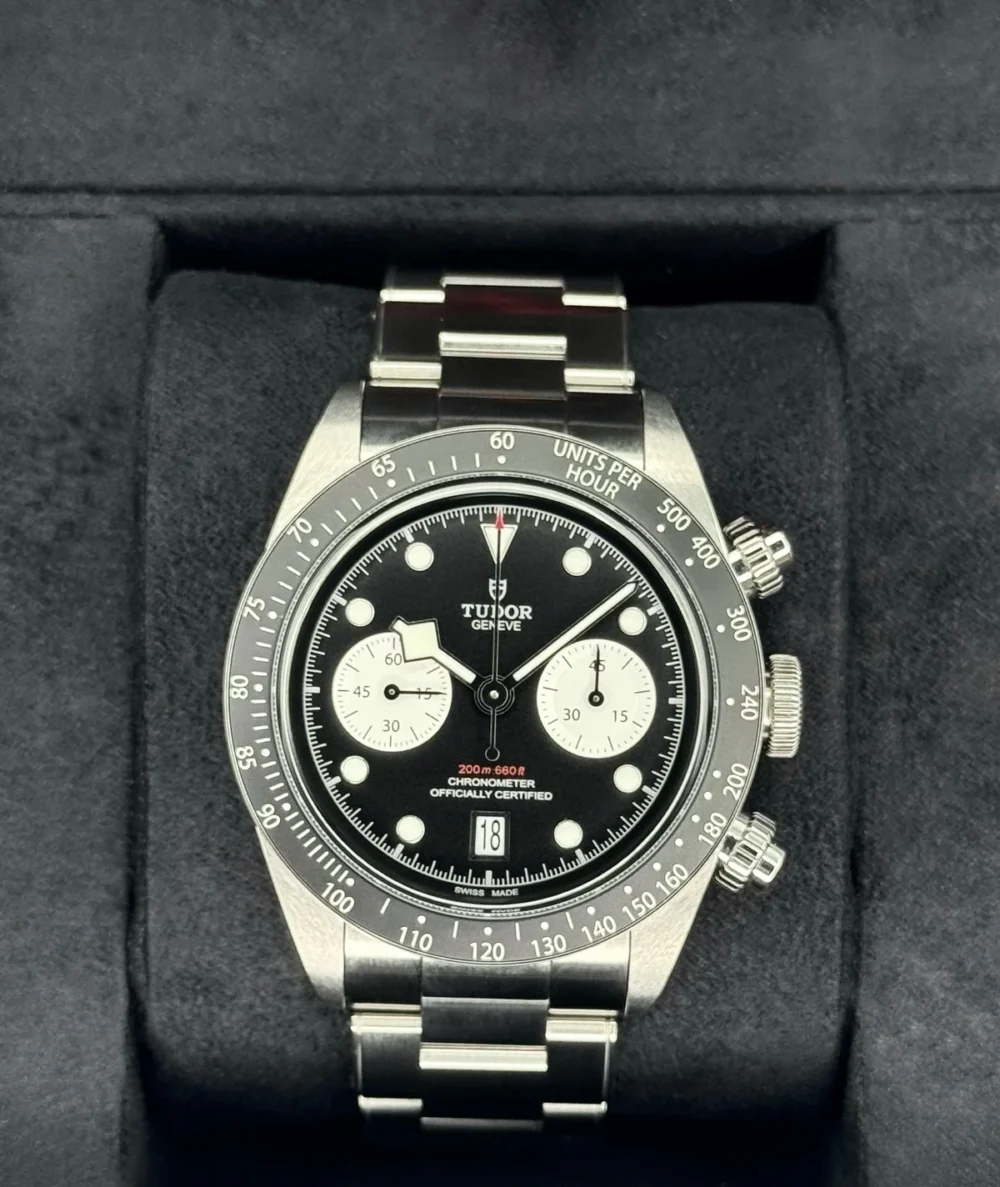 2022 Tudor Black Bay Chrono 41mm 79360N Black Dial