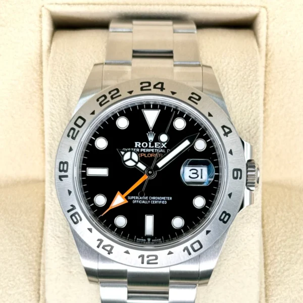 2023 Rolex Explorer II 42mm 226570 Black Dial