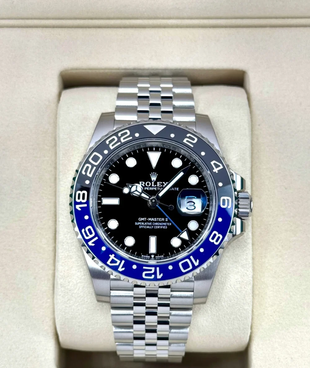 NEW 2025 Rolex GMT-Master II "Batgirl" 40mm 126710BLNR Jubilee
