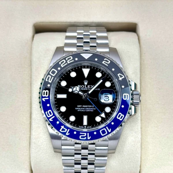 NEW 2025 Rolex GMT-Master II "Batgirl" 40mm 126710BLNR Jubilee
