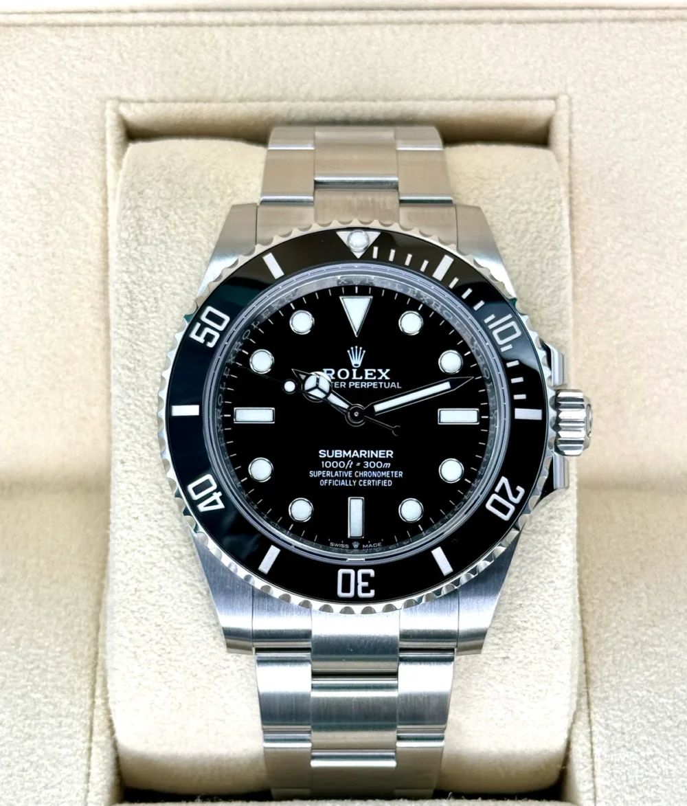NEW 2023 Rolex Submariner 41mm 124060 Stainless Steel Black Dial